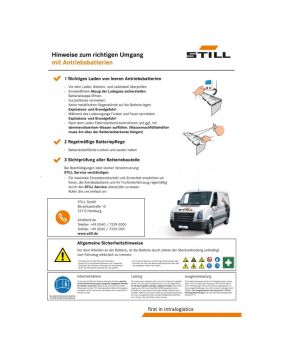 Sicherer Umgang mit Antriebsbatterien