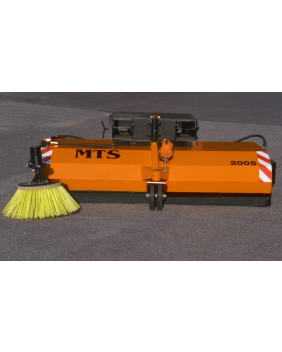 Kehrmaschine orange